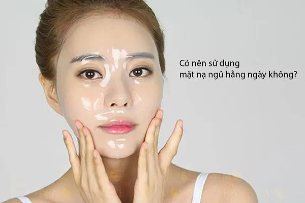 Có nên sử dụng mặt nạ ngủ hằng ngày không?