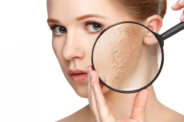 Đối với da khô