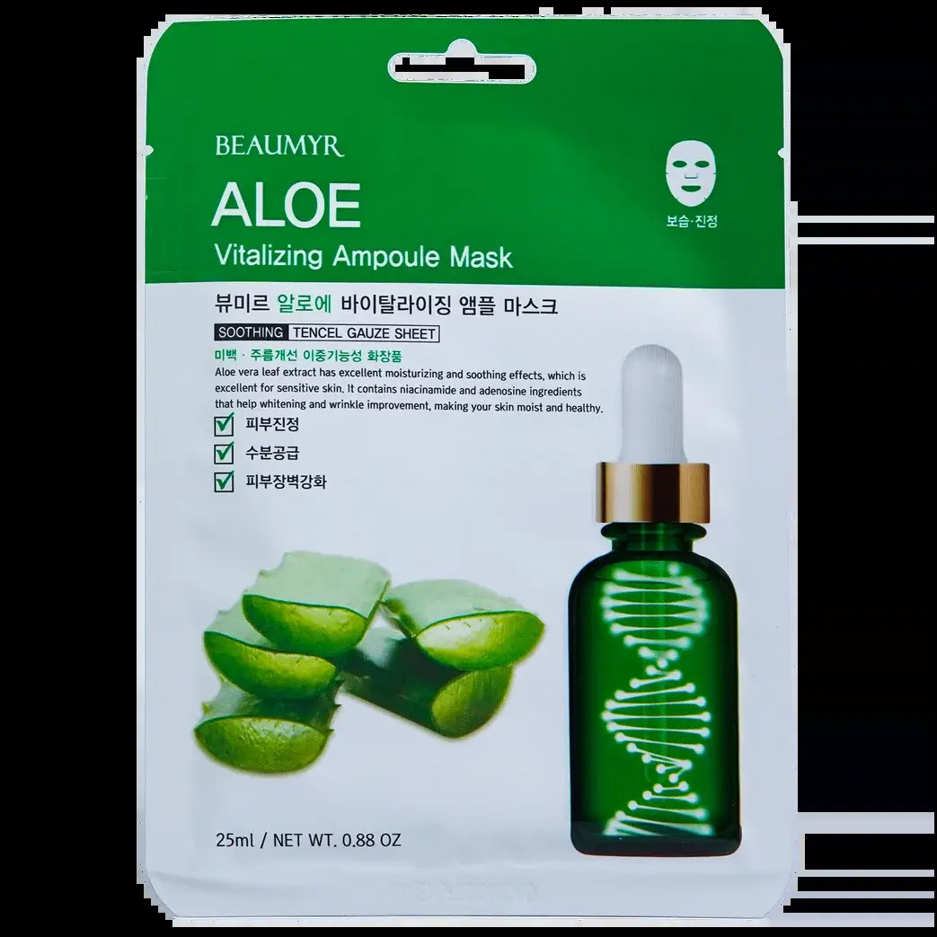 mặt nạ beaumyr aloe vitalizing ampoule mask