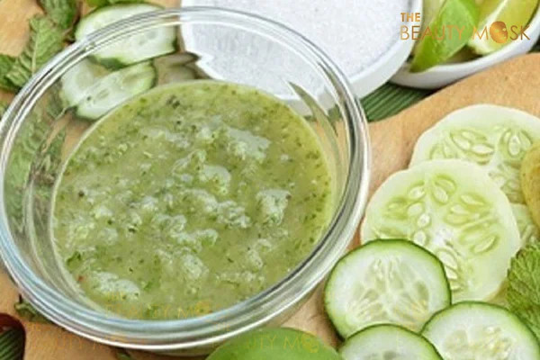 Mặt nạ dưa leo ngừa lão hóa
