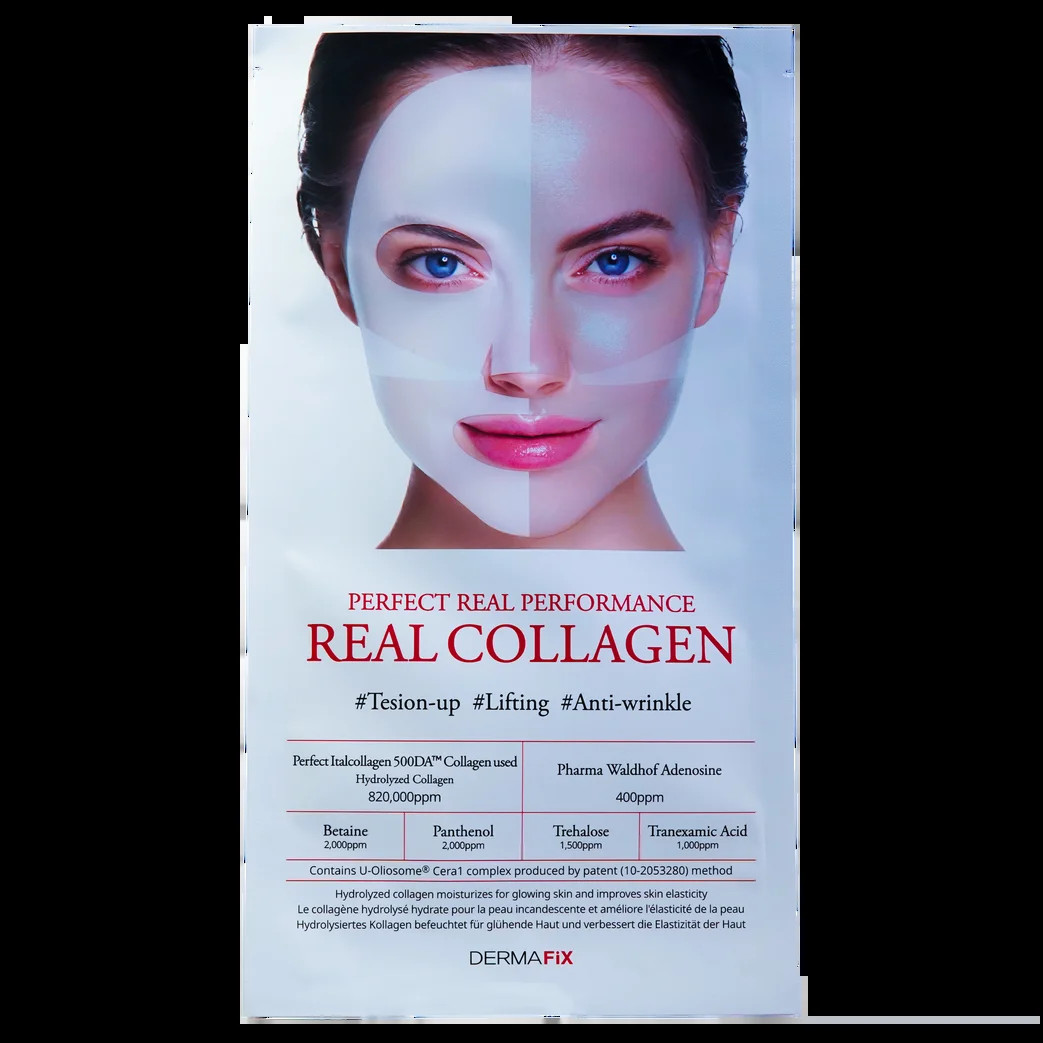 mặt nạ dưỡng da real collgagen dermafix